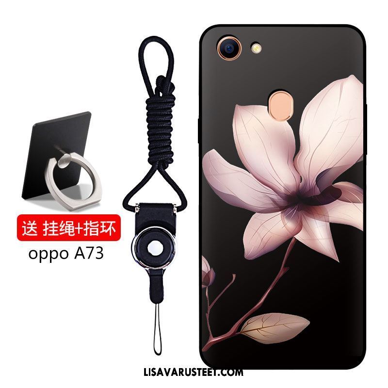 Oppo A73 Kuoret Sininen Pehmeä Neste Suojaus Murtumaton Kotelo Kuori Osta