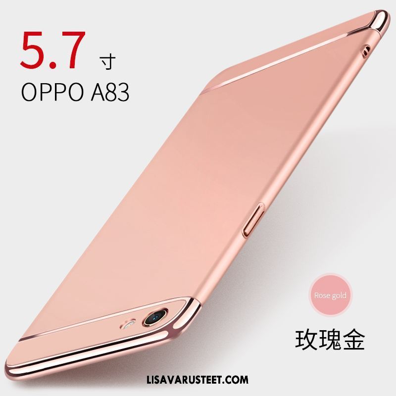 Oppo A83 Kuoret Sininen Kuori Kotelo Karkaisu Trendi Halvat