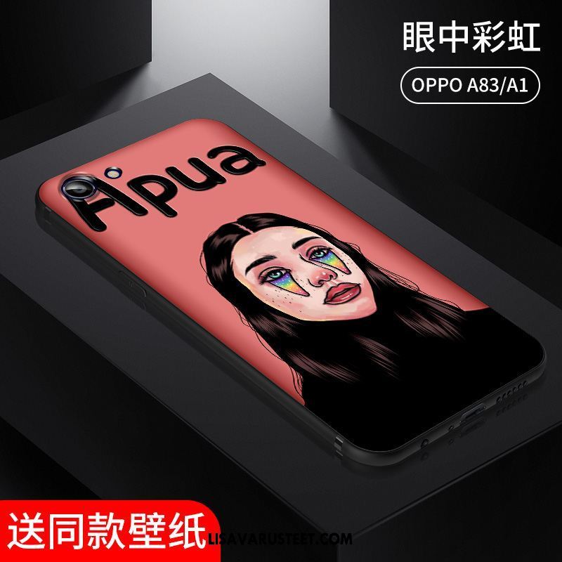 Oppo A83 Kuoret Suojaus Ohut Keltainen Kotelo Silikoni Myynti