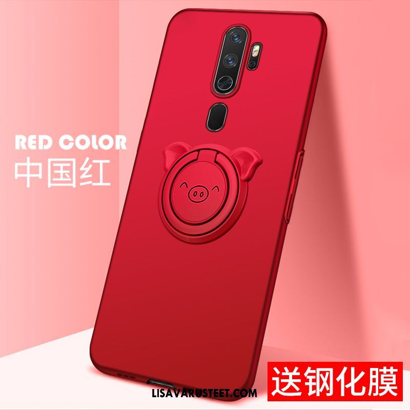 Oppo A9 2020 Kuoret Kulta Magneettinen Pinkki Kotelo Kuori Verkossa