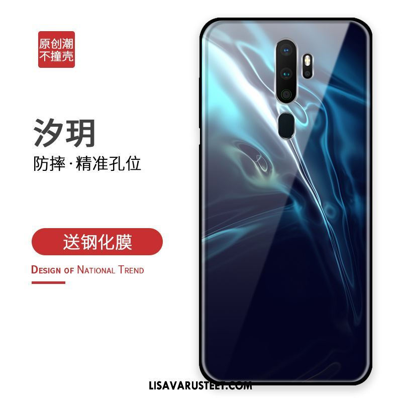 Oppo A9 2020 Kuoret Riikinkukko Silikoni Kuori Karkaisu Puhelimen Osta