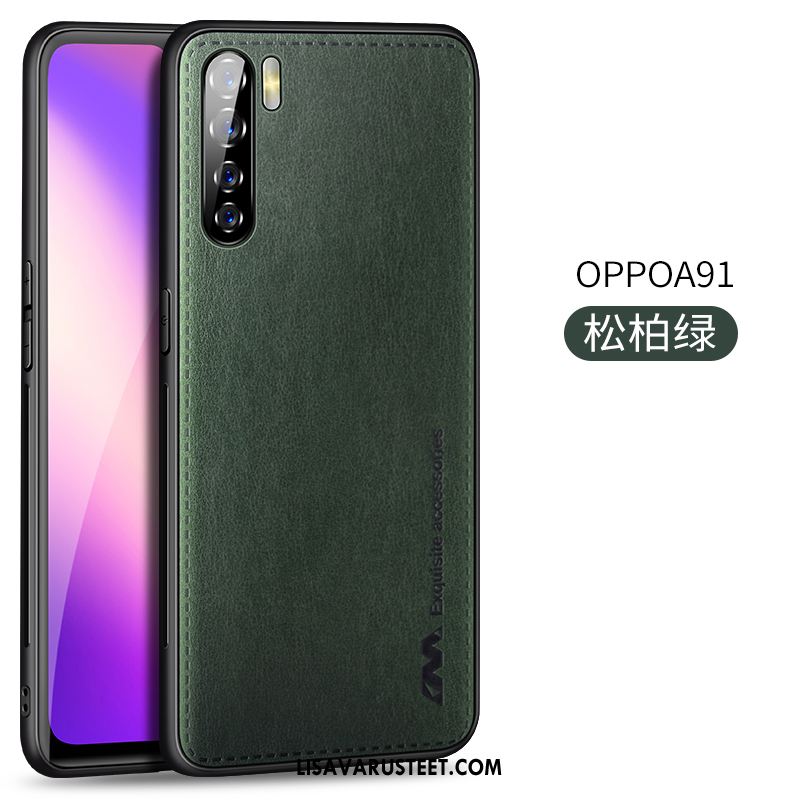 Oppo A91 Kuoret Musta Silikoni Ohut Suojaus Kotelo Kauppa