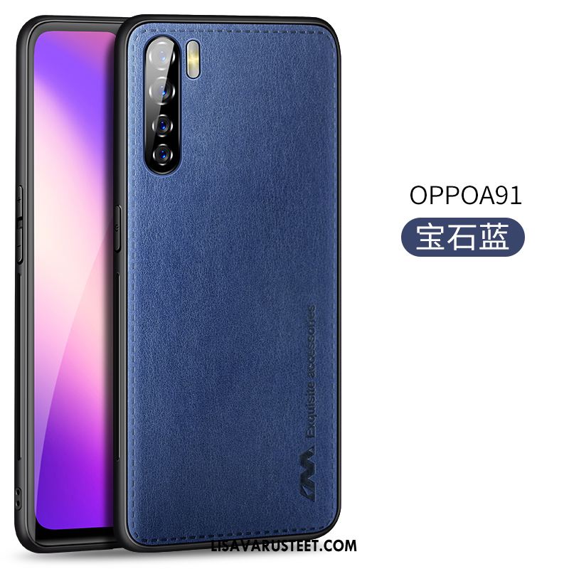 Oppo A91 Kuoret Musta Silikoni Ohut Suojaus Kotelo Kauppa