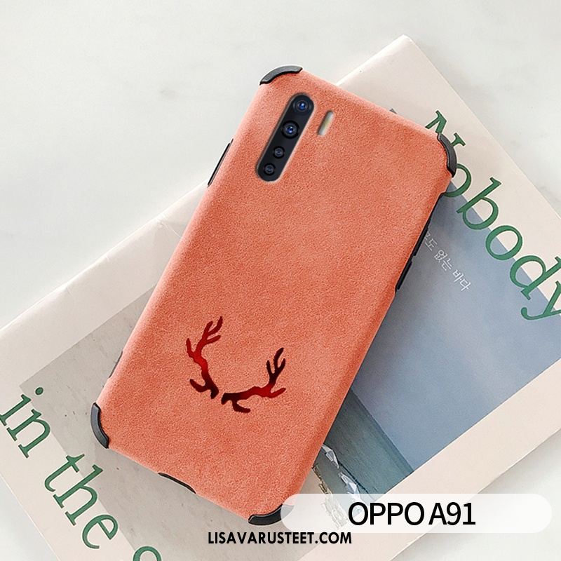 Oppo A91 Kuoret Rakastunut Pehmeä Neste Puhelimen Peuroja Uhkea Kuori Verkossa