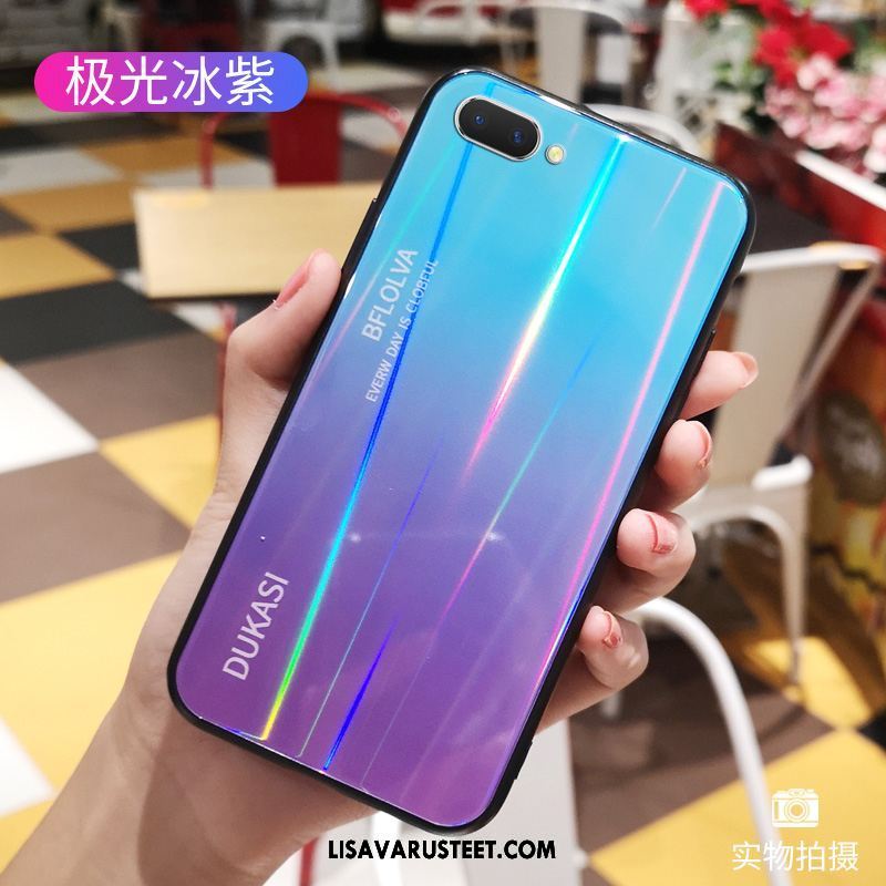 Oppo Ax5 Kuoret Suojaus Trendi Lasi Tila Kuori Halpa