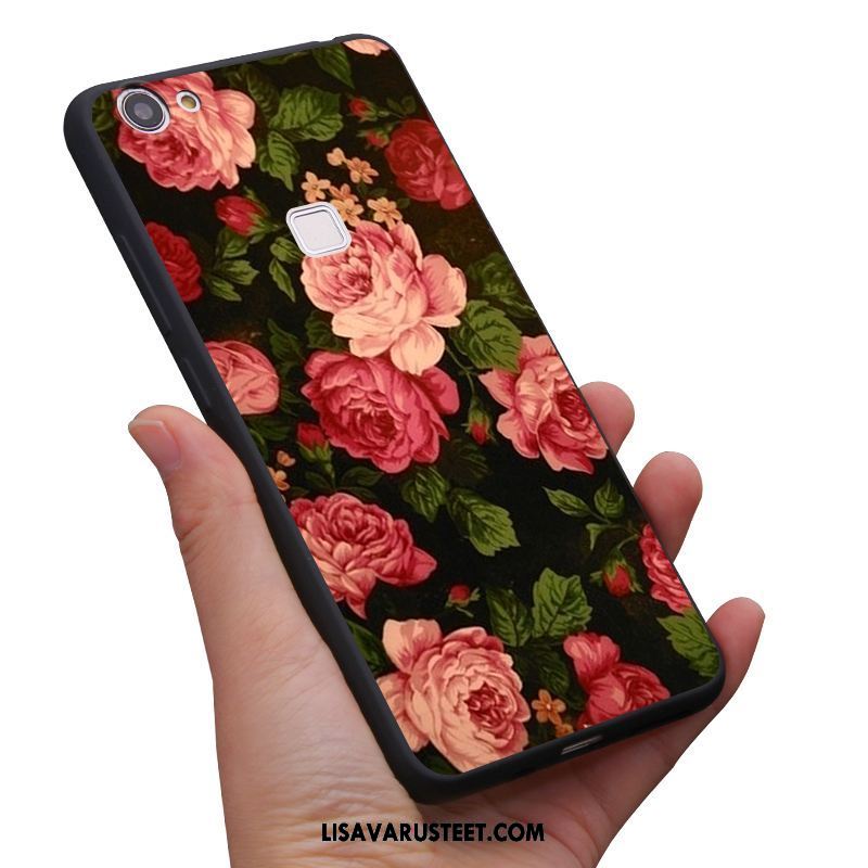 Oppo F7 Kuoret Kustannukset Pehmeä Neste Jauhe Silikoni Puhelimen Kuori Osta