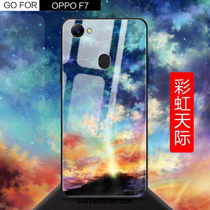 Oppo F7 Kuoret Musta Luova Kotelo Suojaus Lasi Myynti