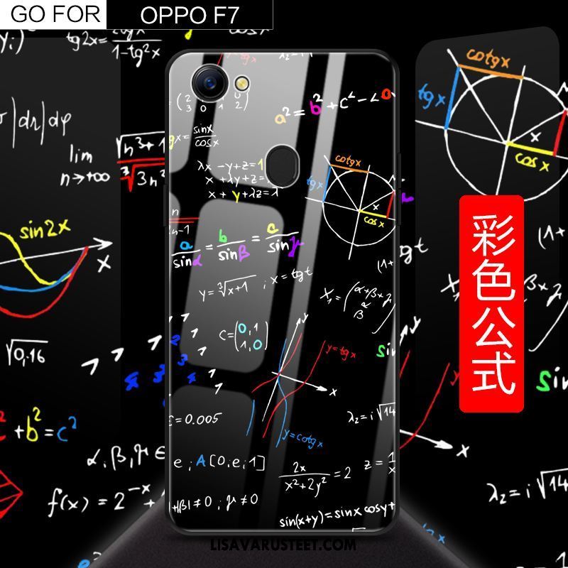 Oppo F7 Kuoret Musta Luova Kotelo Suojaus Lasi Myynti