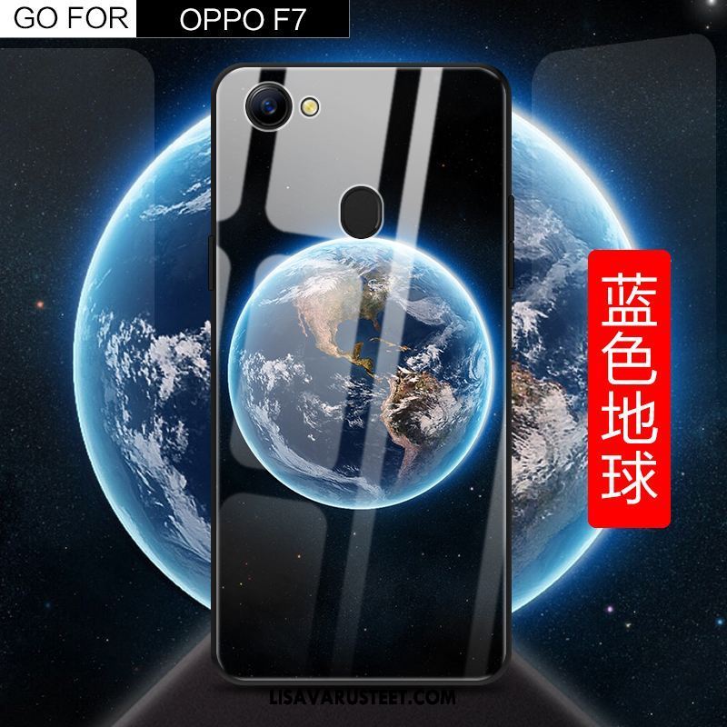 Oppo F7 Kuoret Musta Luova Kotelo Suojaus Lasi Myynti