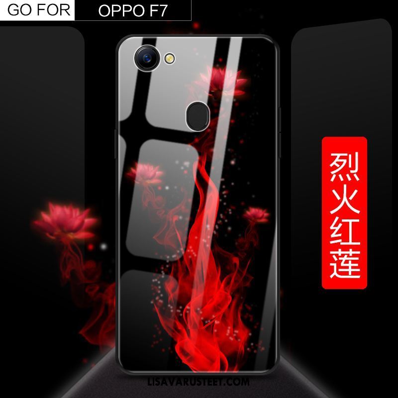 Oppo F7 Kuoret Musta Luova Kotelo Suojaus Lasi Myynti