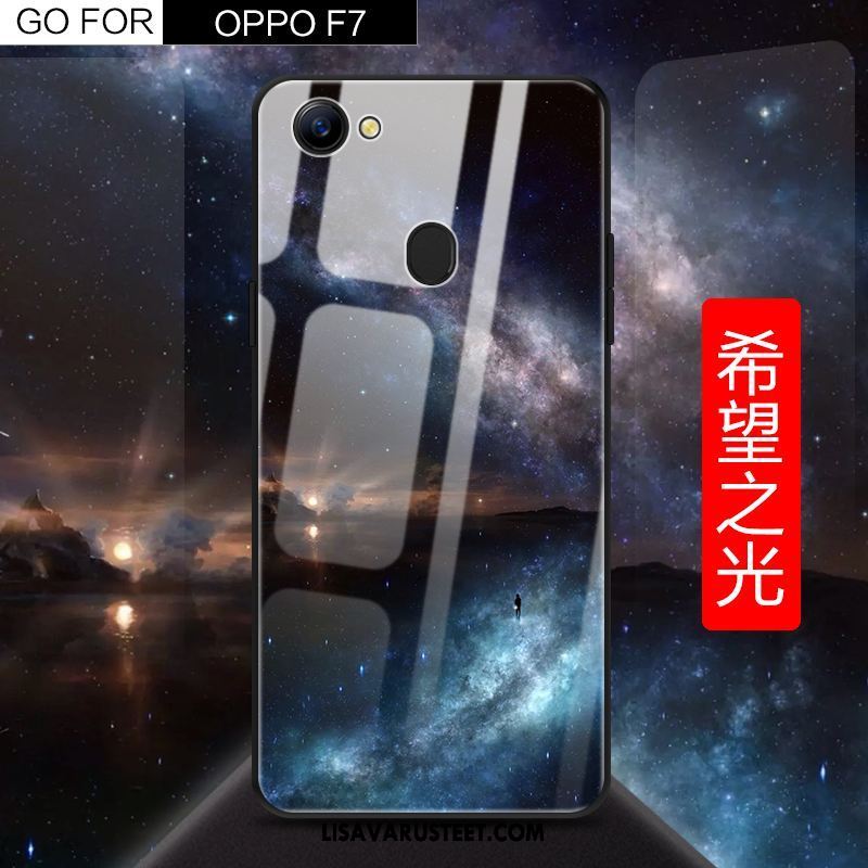 Oppo F7 Kuoret Musta Luova Kotelo Suojaus Lasi Myynti