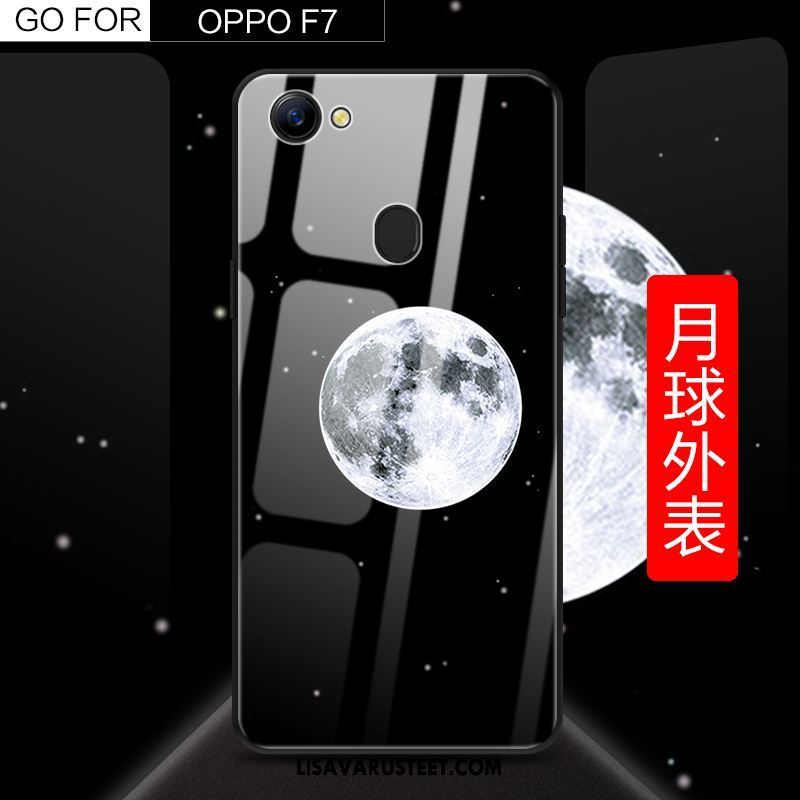 Oppo F7 Kuoret Musta Luova Kotelo Suojaus Lasi Myynti