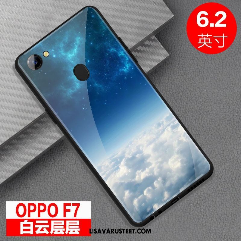 Oppo F7 Kuoret Persoonallisuus Suojaus Kotelo Lasi Murtumaton Myynti