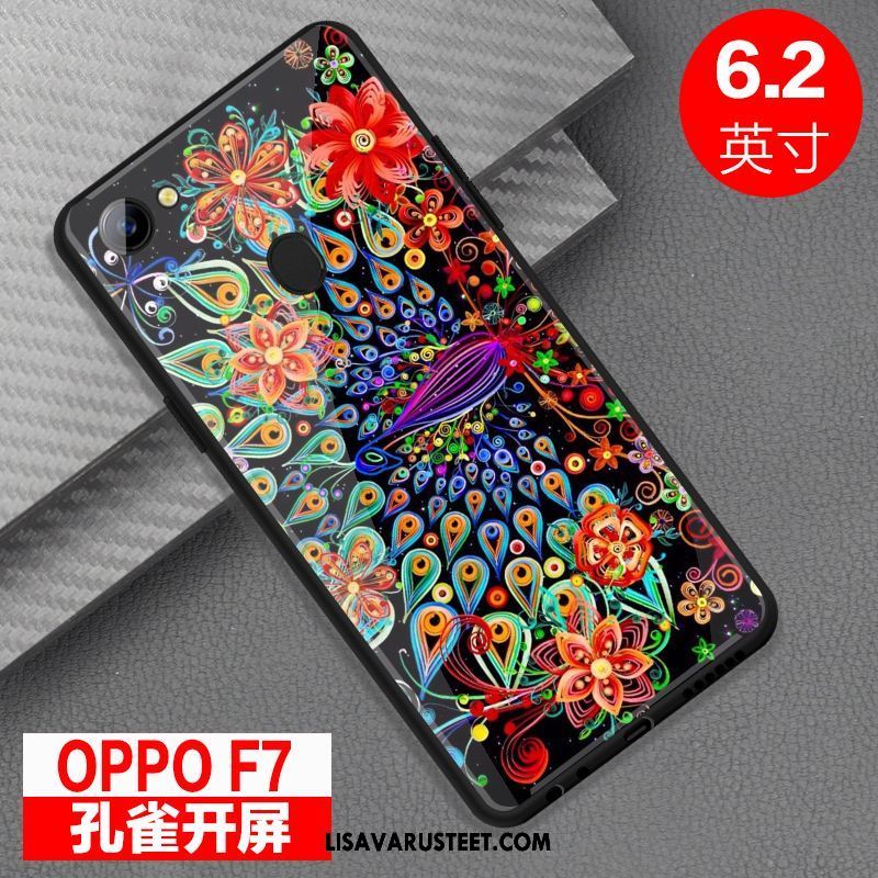 Oppo F7 Kuoret Persoonallisuus Suojaus Kotelo Lasi Murtumaton Myynti