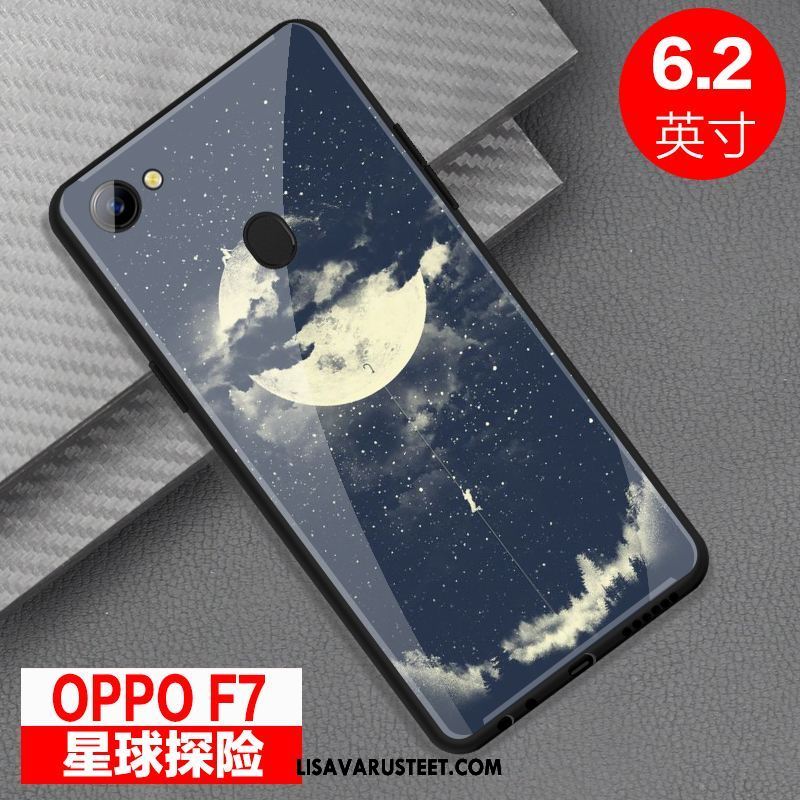 Oppo F7 Kuoret Persoonallisuus Suojaus Kotelo Lasi Murtumaton Myynti