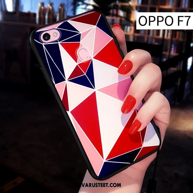 Oppo F7 Kuoret Puhelimen Silikoni Timantti Kotelo Kuori Verkossa