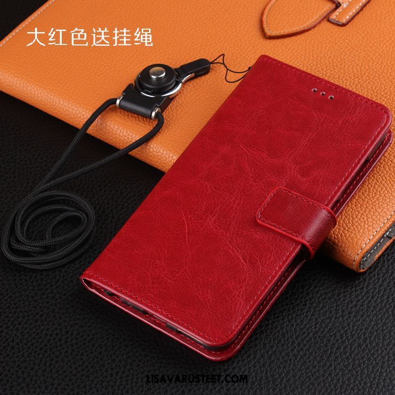 Oppo F7 Kuoret Syvä Väri Murtumaton Simpukka Kotelo Nahkakotelo Myynti
