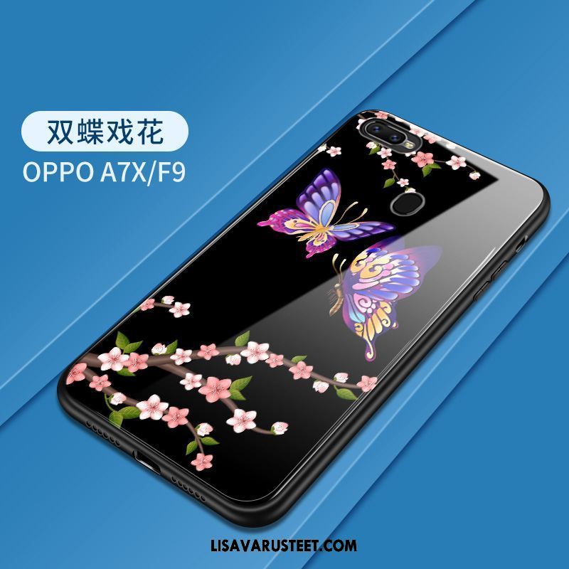 Oppo F9 Kuoret Lasi Luova Puhelimen Karkaisu Kotelo Kuori Tarjous