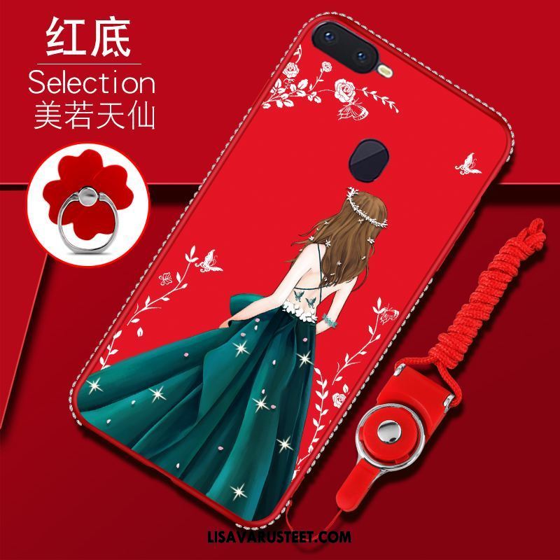 Oppo F9 Starry Kuoret Pesty Suede Silikoni Persoonallisuus Pehmeä Neste Ohut Tarjous