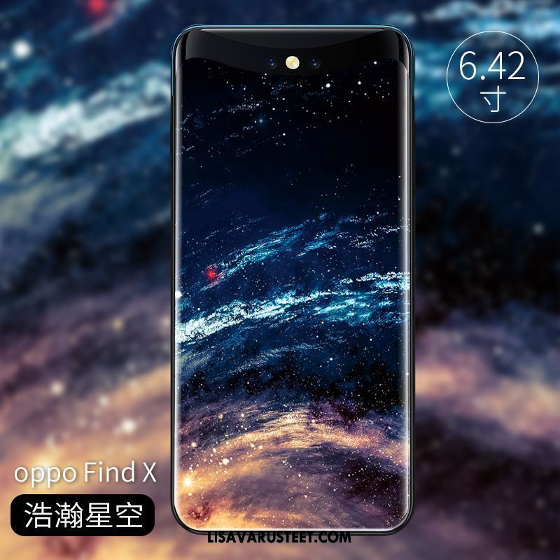 Oppo Find X Kuoret Kotelo Silikoni Violetti Uusi Luova Myynti