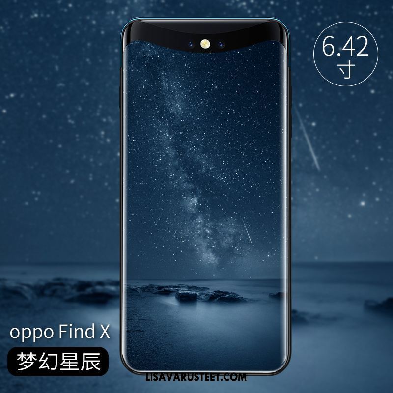 Oppo Find X Kuoret Kotelo Silikoni Violetti Uusi Luova Myynti