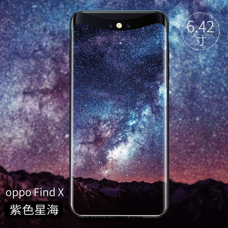 Oppo Find X Kuoret Kotelo Silikoni Violetti Uusi Luova Myynti