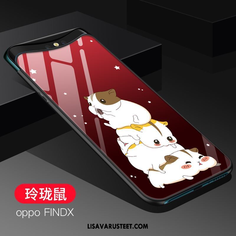 Oppo Find X Kuoret Net Red All Inclusive Luova Silikoni Trendi Myynti