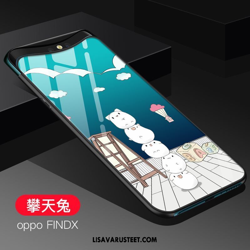 Oppo Find X Kuoret Net Red All Inclusive Luova Silikoni Trendi Myynti