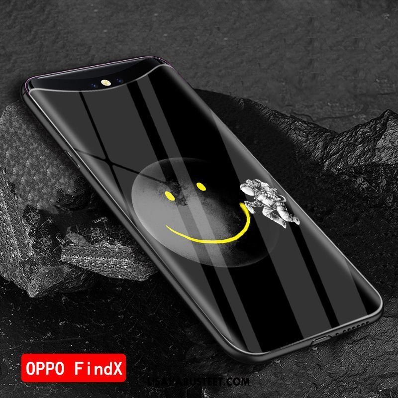 Oppo Find X Kuoret Net Red Silikoni Kiinalainen Tyyli Persoonallisuus Suojaus Osta