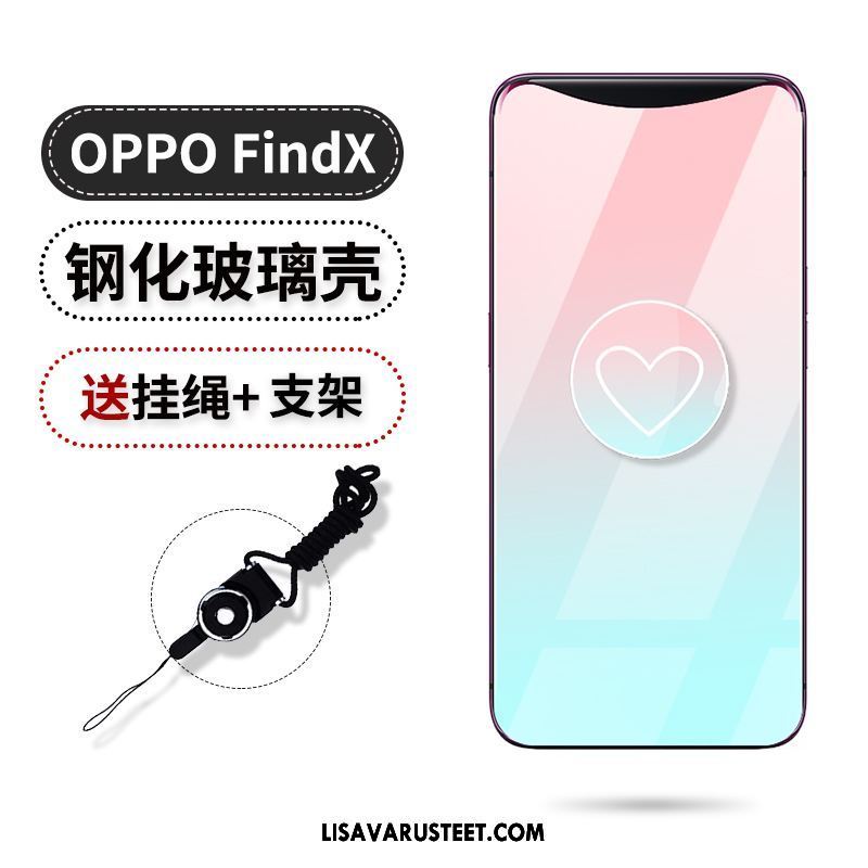 Oppo Find X Kuoret Pehmeä Neste Tuki Murtumaton Trendi Suupaltti Kuori Osta