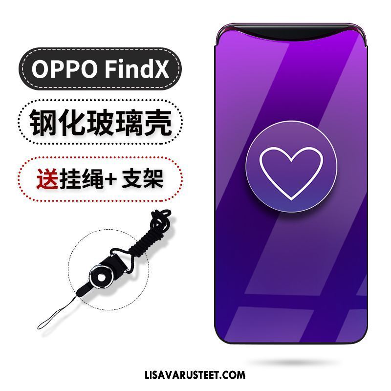 Oppo Find X Kuoret Pehmeä Neste Tuki Murtumaton Trendi Suupaltti Kuori Osta