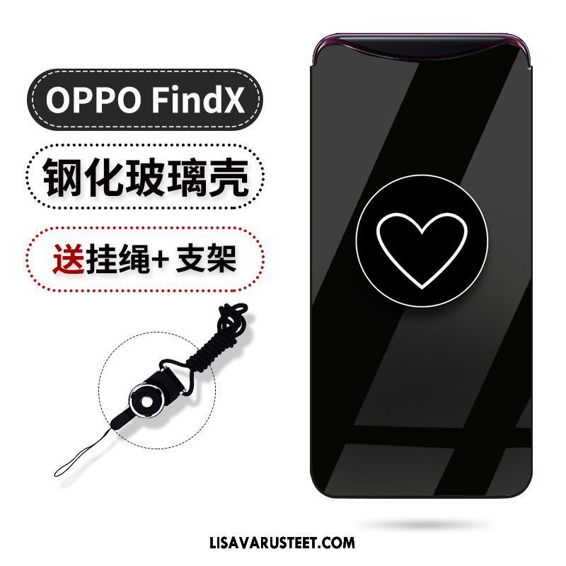 Oppo Find X Kuoret Pehmeä Neste Tuki Murtumaton Trendi Suupaltti Kuori Osta