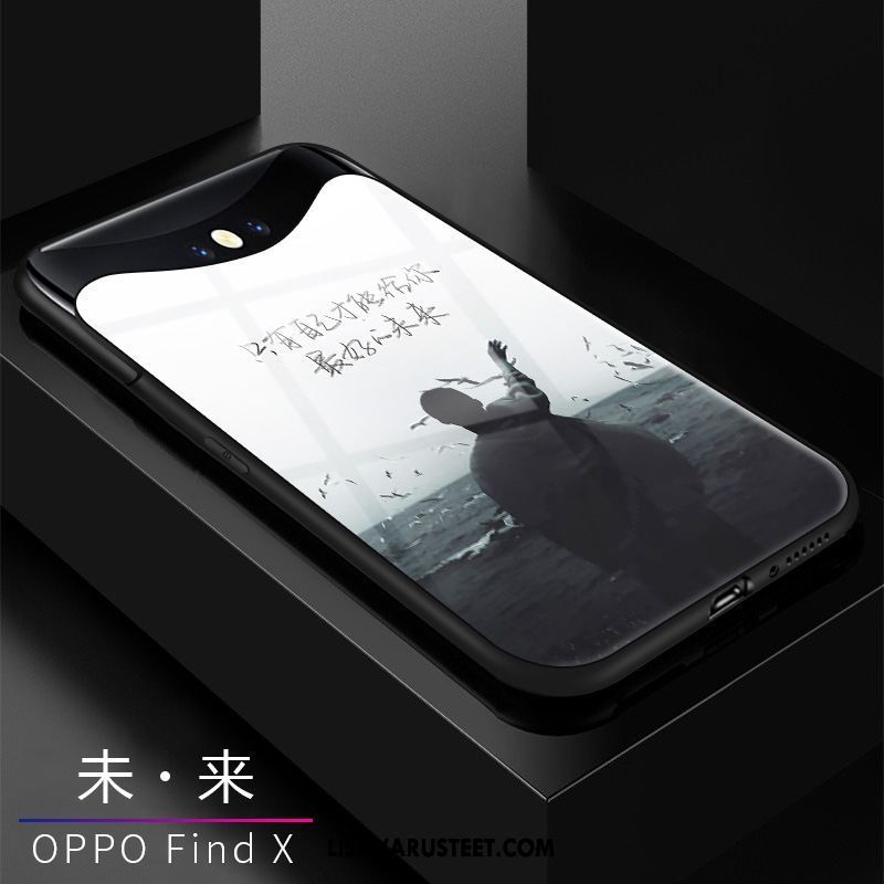 Oppo Find X Kuoret Puhelimen Luova Tide-brändi Lasi Kuori Halvat