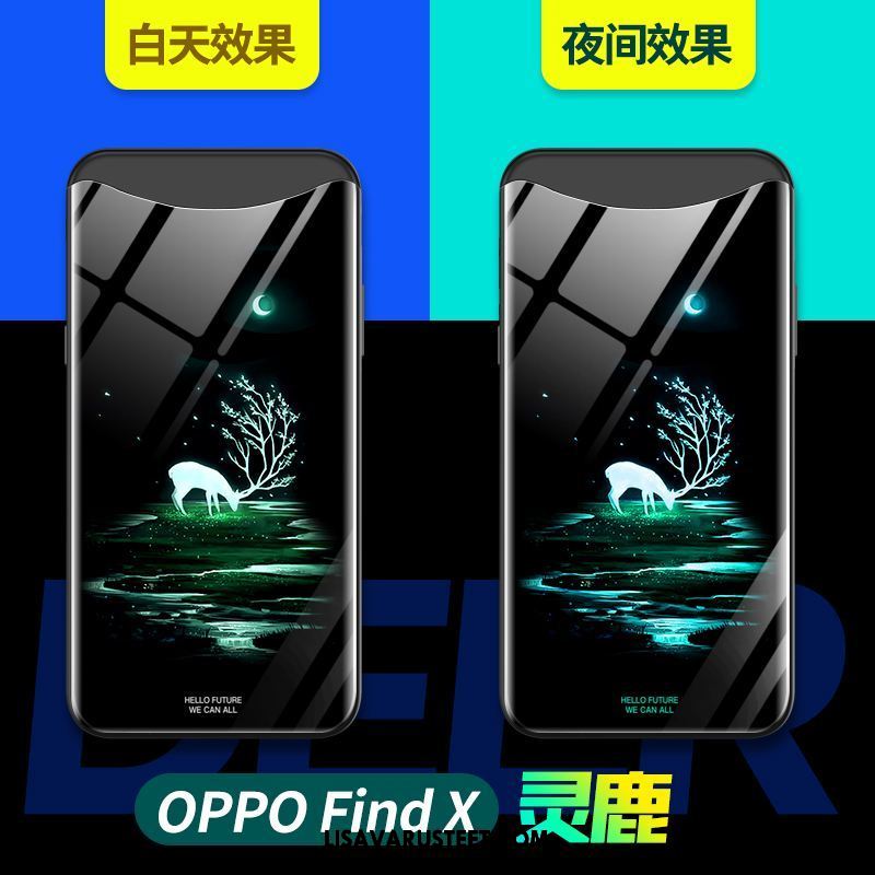 Oppo Find X Kuoret Ultra Lasi Luova Kuori Murtumaton Halvat