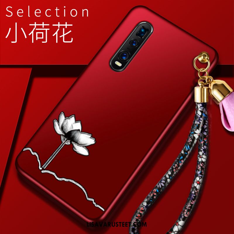 Oppo Find X2 Pro Kuoret Puhelimen Pesty Suede Kotelo Uusi Net Red Osta