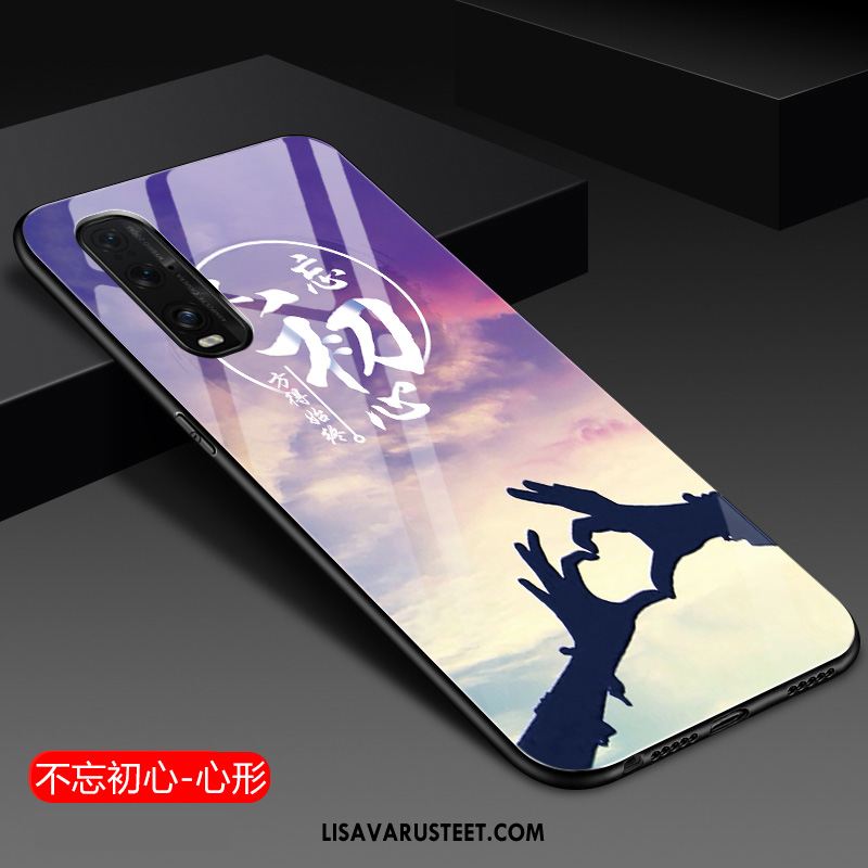 Oppo Find X2 Pro Kuoret Puhelimen Silikoni Net Red Lasi Kuori Myynti