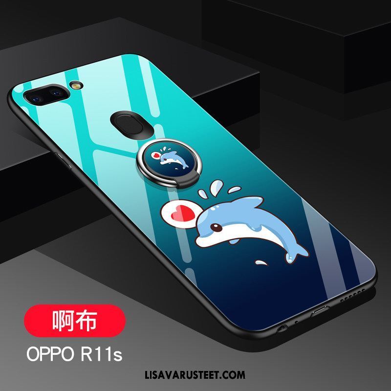 Oppo R11s Kuoret Lasi Kuori Pesty Suede All Inclusive Trendi Osta