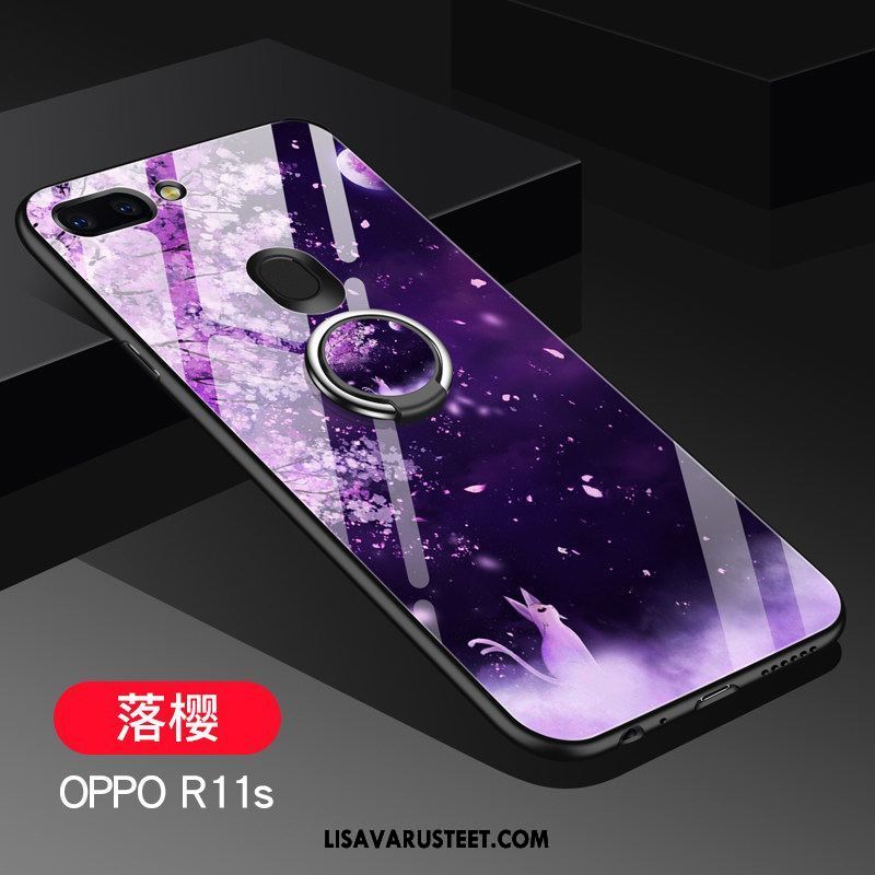 Oppo R11s Kuoret Lasi Kuori Pesty Suede All Inclusive Trendi Osta