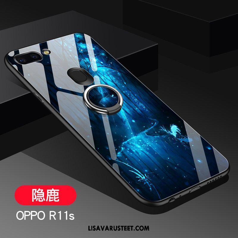 Oppo R11s Kuoret Lasi Kuori Pesty Suede All Inclusive Trendi Osta