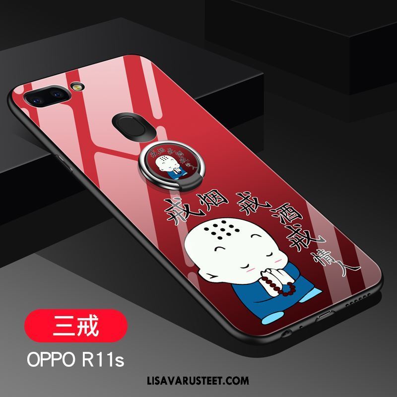 Oppo R11s Kuoret Lasi Kuori Pesty Suede All Inclusive Trendi Osta