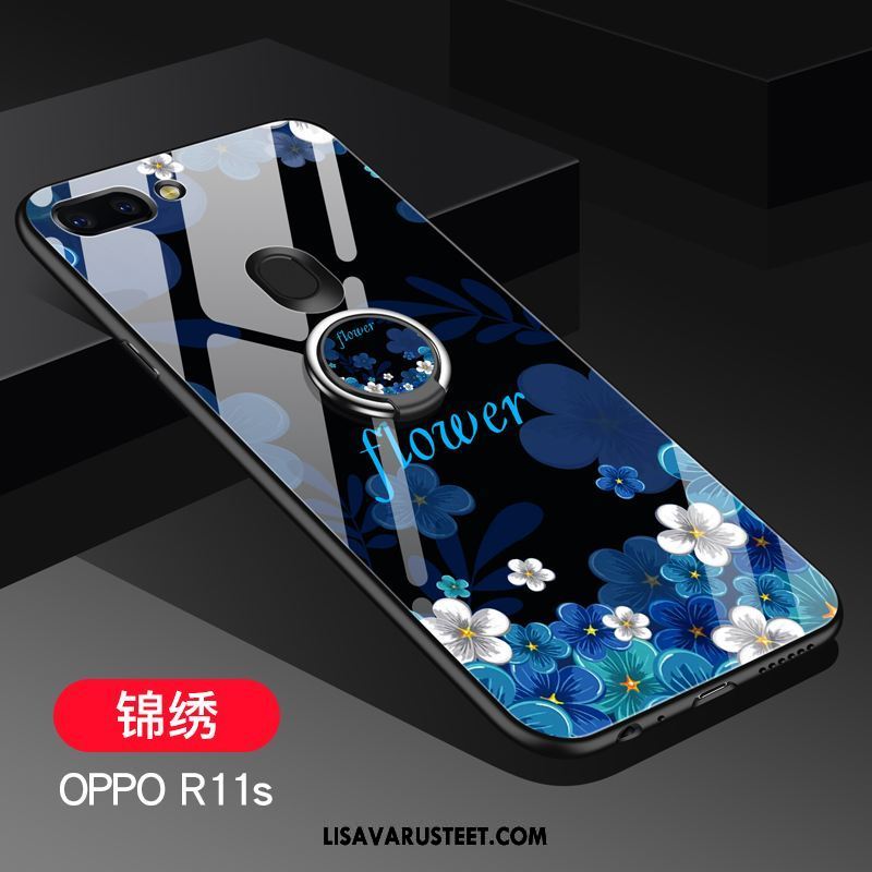 Oppo R11s Kuoret Lasi Kuori Pesty Suede All Inclusive Trendi Osta