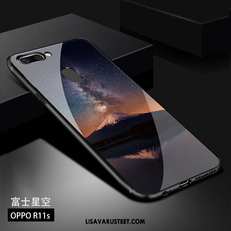 Oppo R11s Kuoret Luova Persoonallisuus Tummansininen Takakansi Uusi Myynti