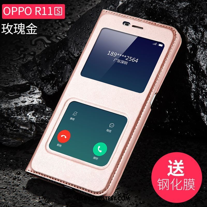 Oppo R11s Kuoret Näytönsuojus Muokata Yksinkertainen Tila Luova Alennus