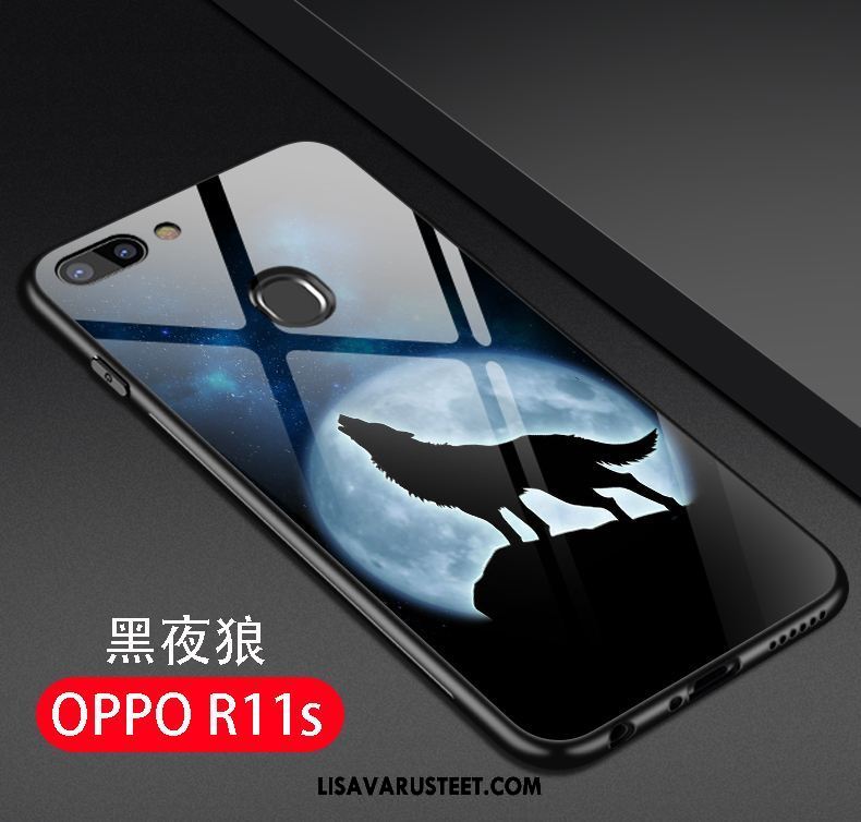 Oppo R11s Kuoret Silikoni Ohut Vihreä Persoonallisuus Luova Kuori Verkossa