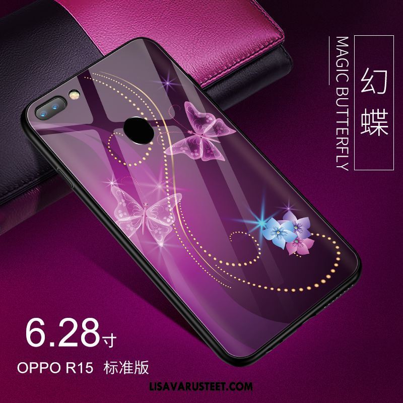 Oppo R15 Kuoret Pehmeä Neste Luova Ohut Peili Silikoni Osta