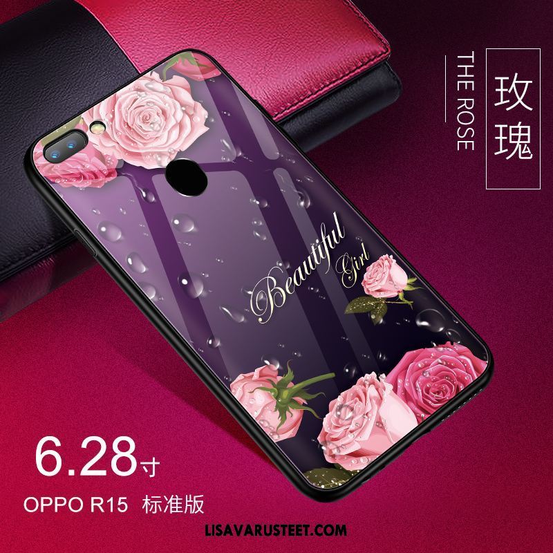 Oppo R15 Kuoret Pehmeä Neste Luova Ohut Peili Silikoni Osta