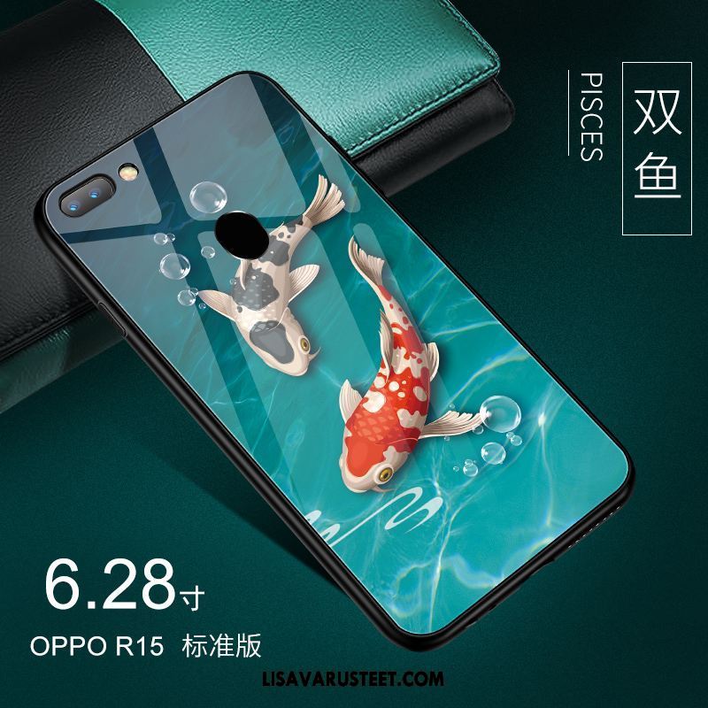 Oppo R15 Kuoret Pehmeä Neste Luova Ohut Peili Silikoni Osta