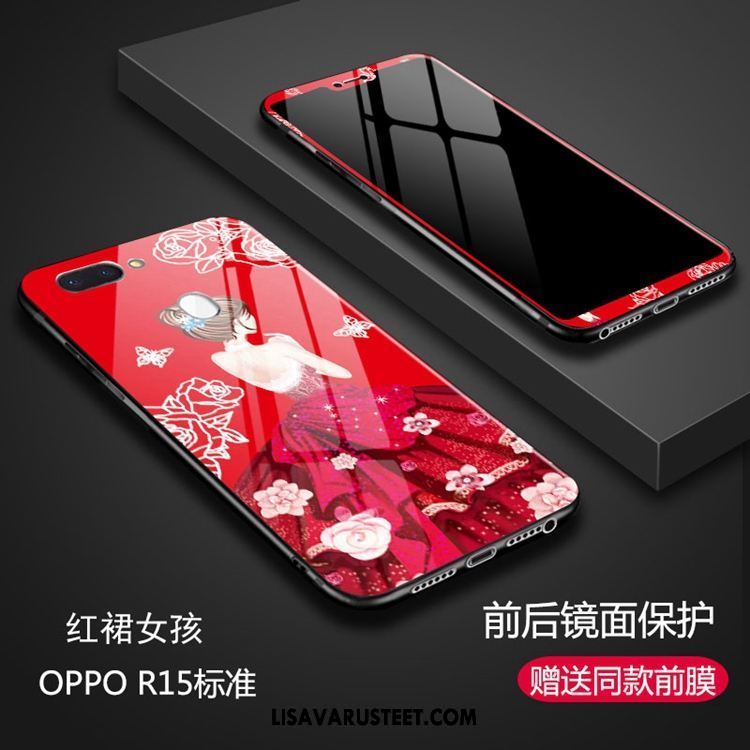 Oppo R15 Kuoret Puhelimen Violetti Kotelo Kuori Lasi Osta