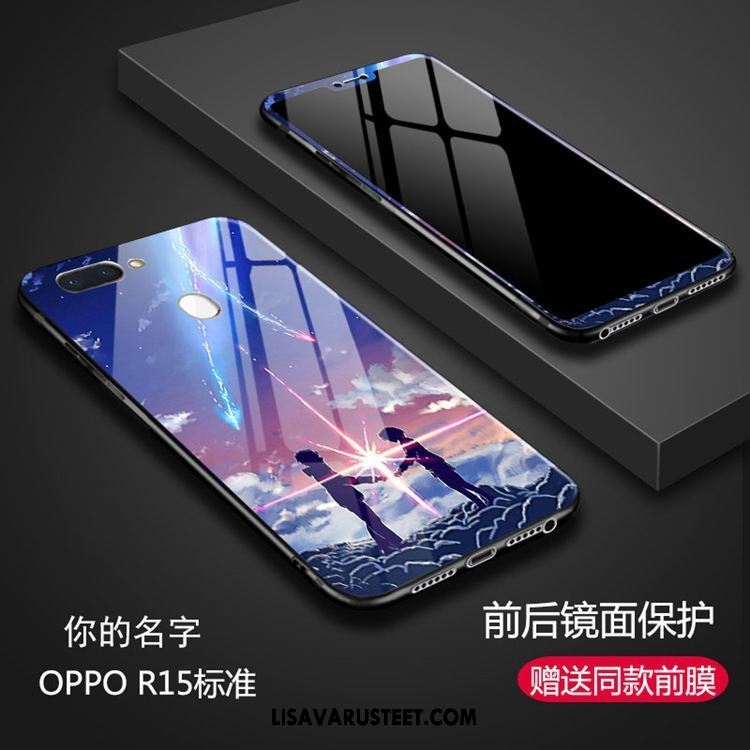 Oppo R15 Kuoret Puhelimen Violetti Kotelo Kuori Lasi Osta