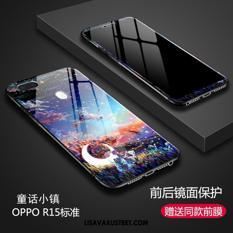 Oppo R15 Kuoret Puhelimen Violetti Kotelo Kuori Lasi Osta